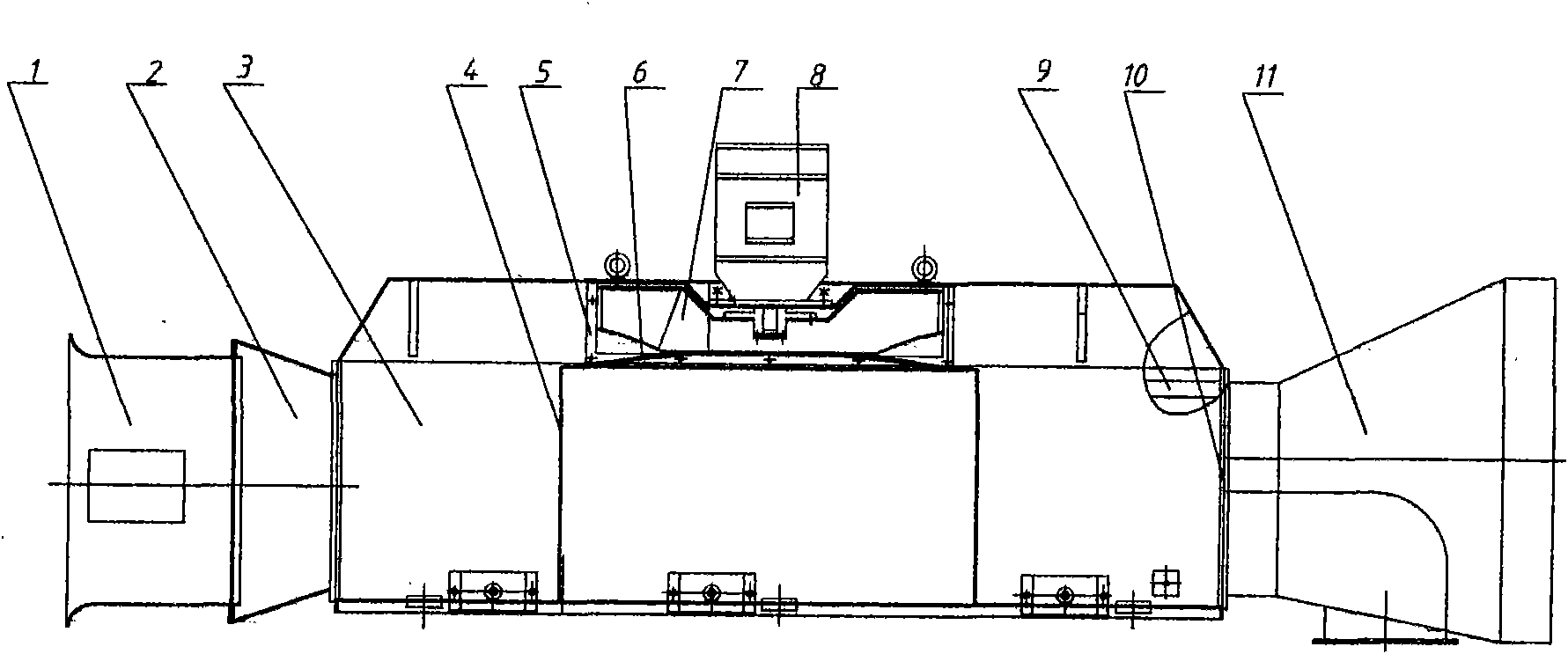 Cooler of wind power generator