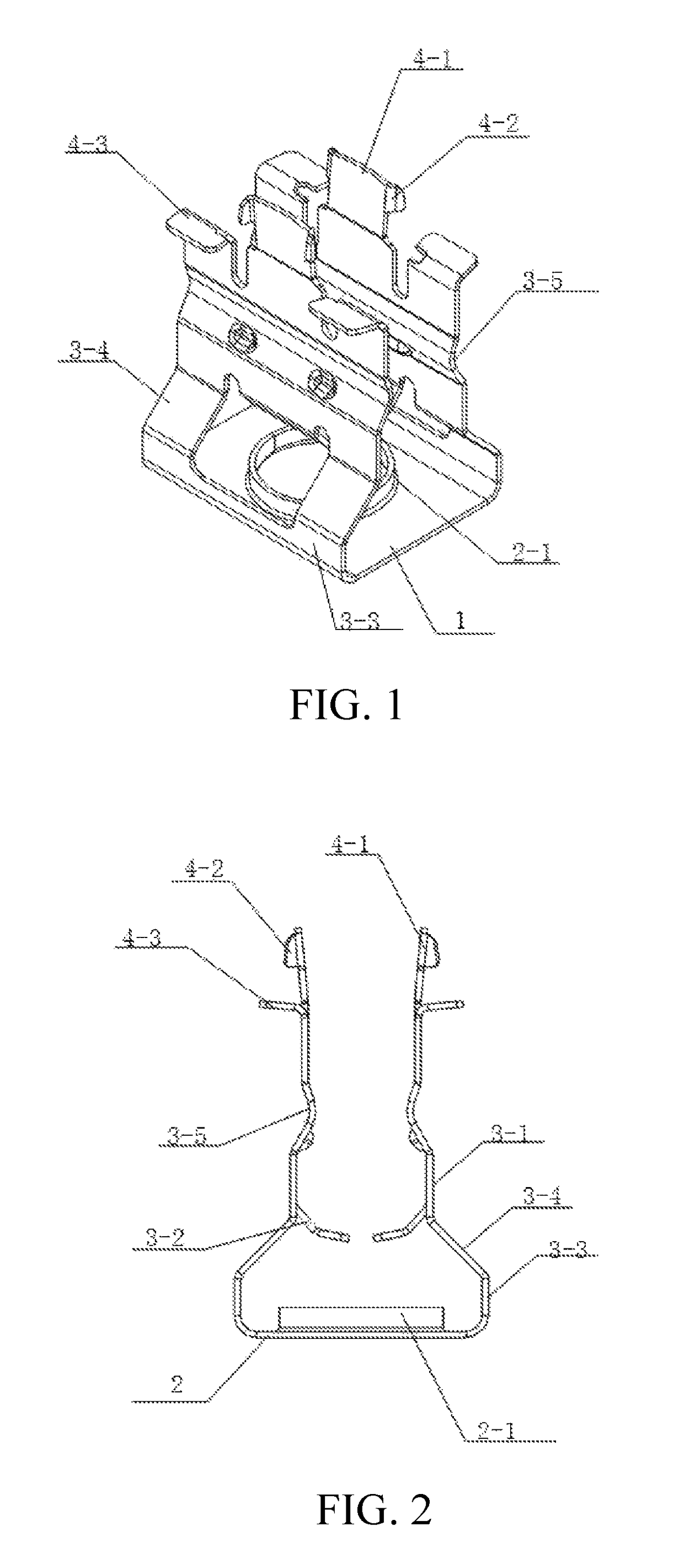 Connectable cable organizer