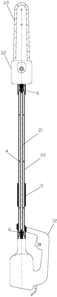 Electric insulation tree and bamboo clipping machine