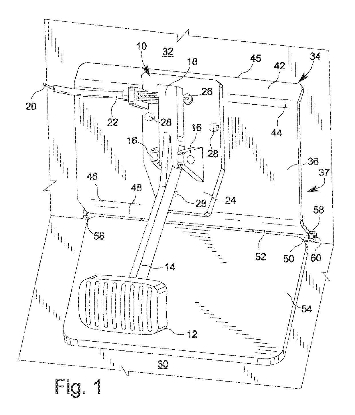 Auxiliary mounting stabilizer