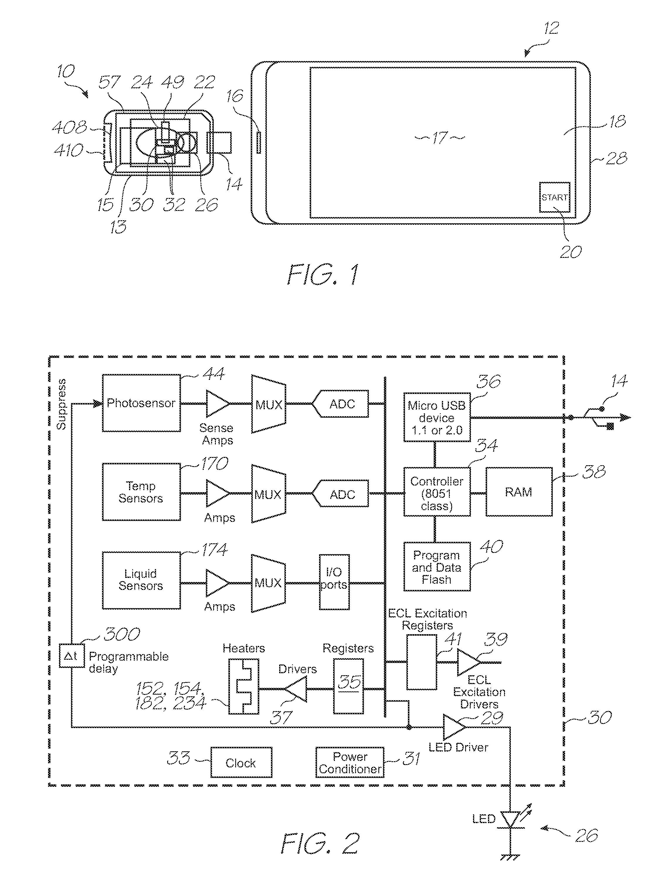 Microfluidic device with waste storage