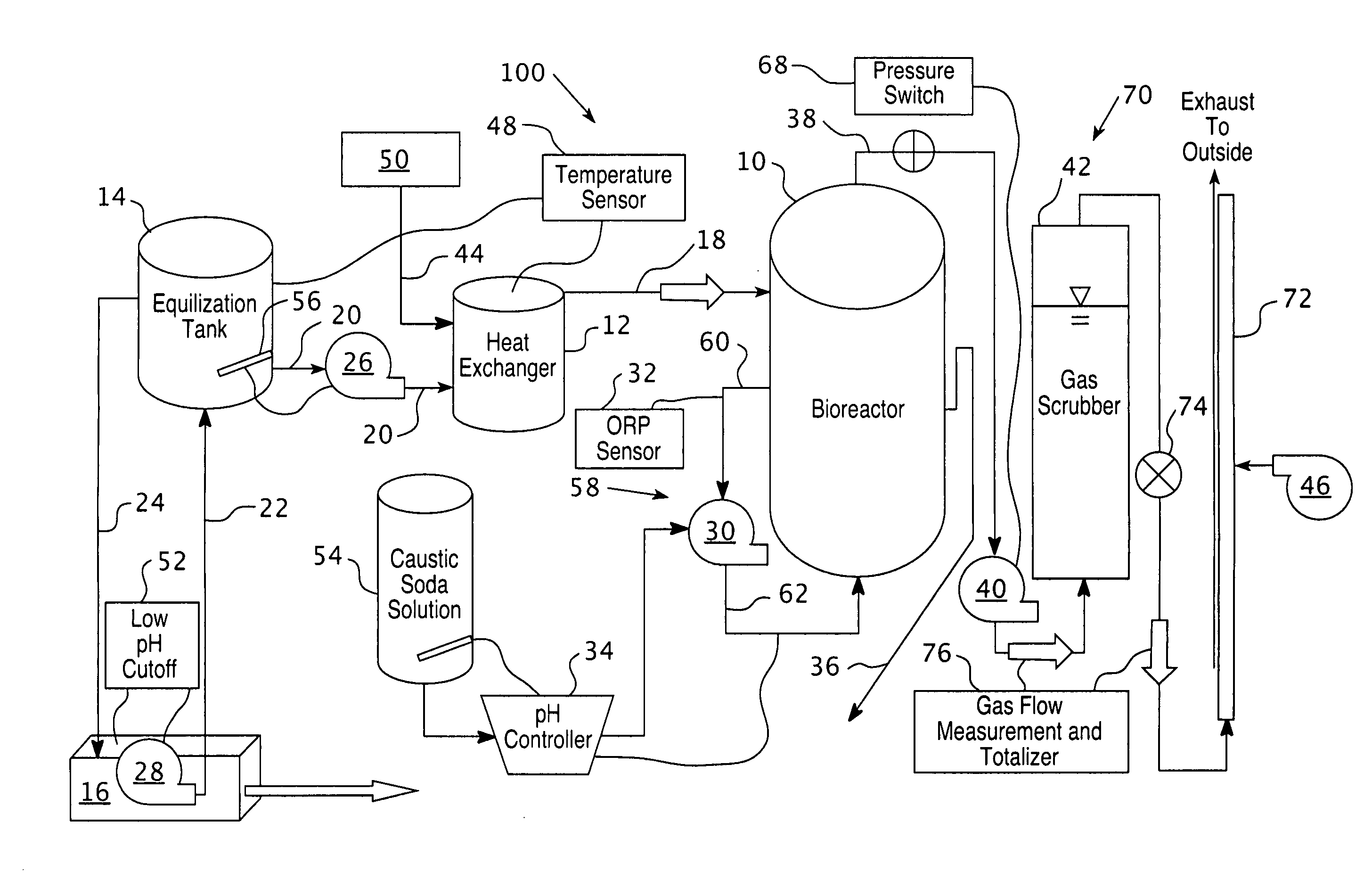 Hydrogen producing apparatus utilizing excess heat from an industrial facility