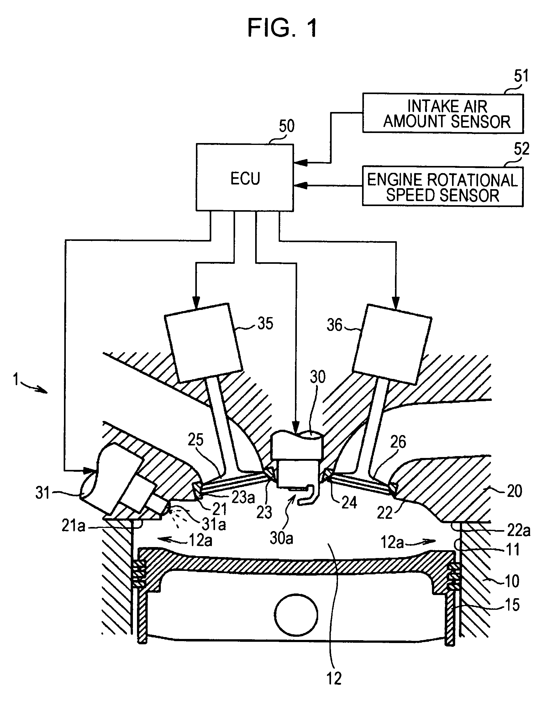 Cylinder injection engine