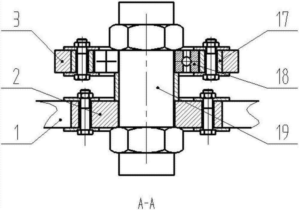 Friction wear simulation experiment machine of continuous casting crystallizer