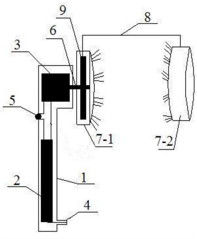 Electric high-rise glass wiper