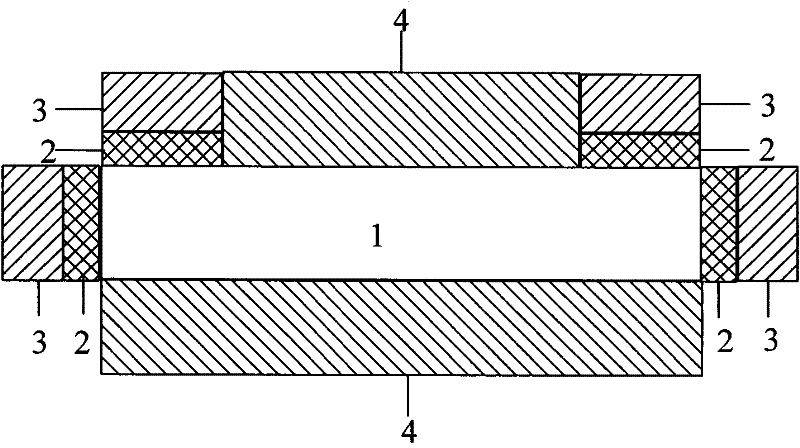 Wide-spectrum medium short wave infrared Dewar window based on silicon substrate and preparation process