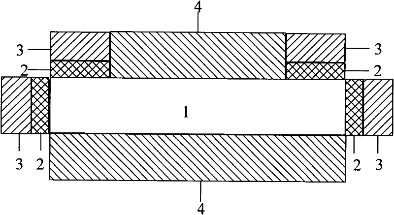 Wide-spectrum medium short wave infrared Dewar window based on silicon substrate and preparation process