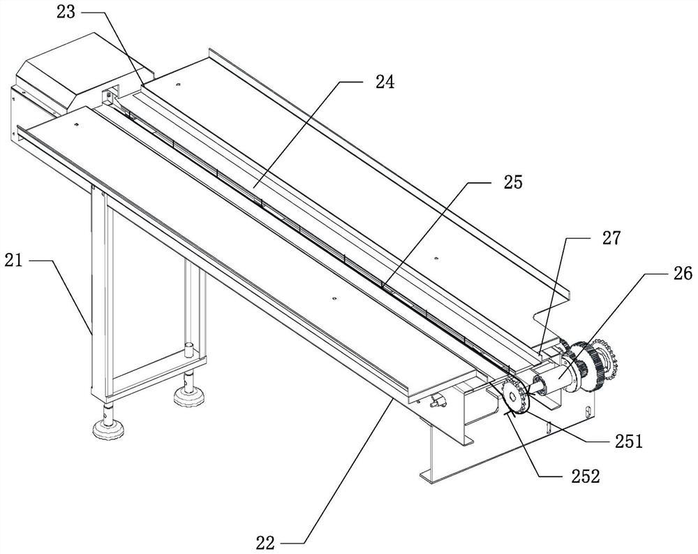 A paper pillow packaging machine under 3D glasses