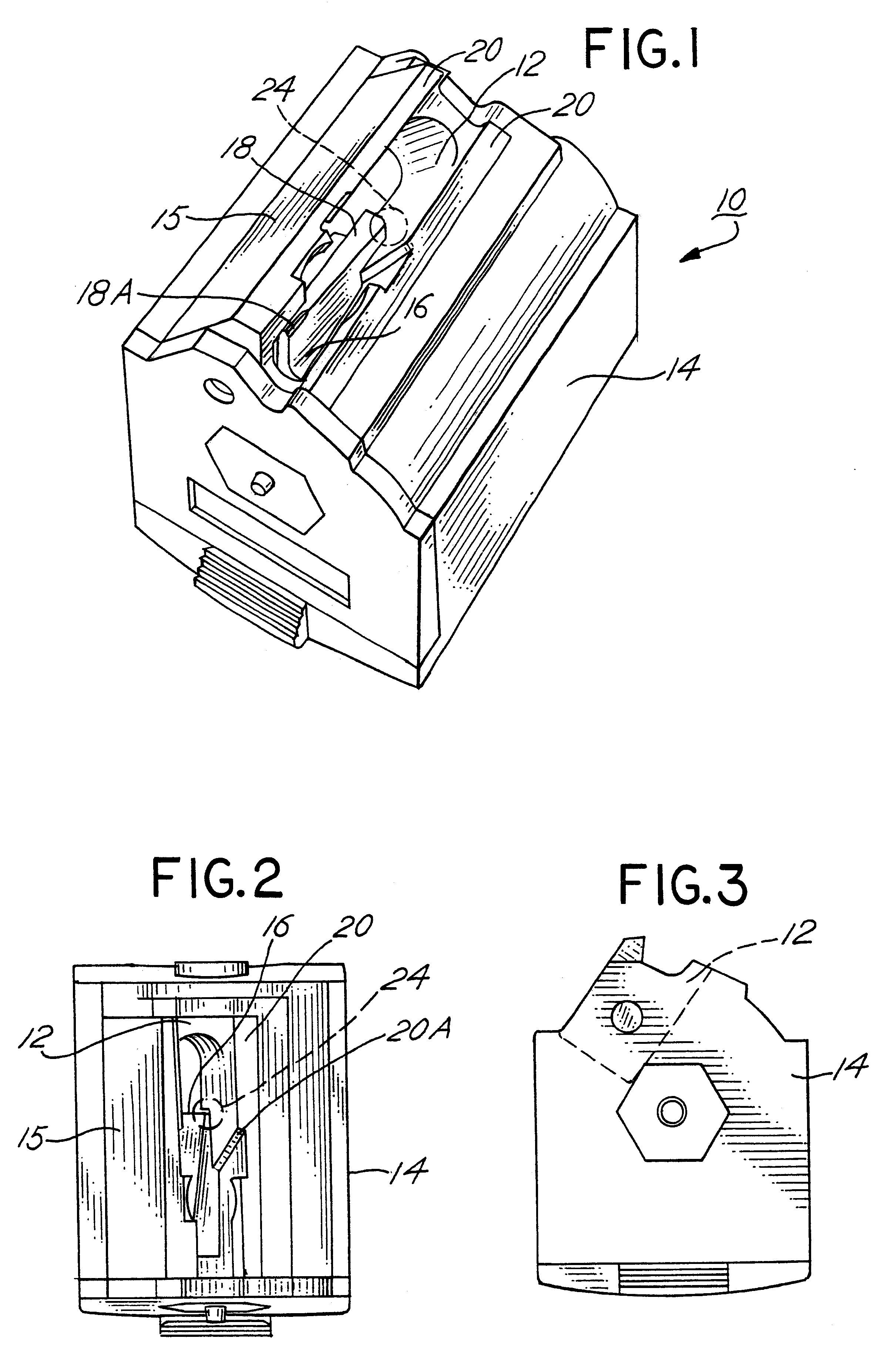 Rotary magazine for firearm with hold-open lever