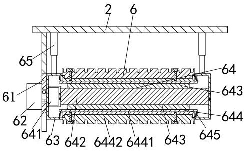 A textile yarn carding processing system