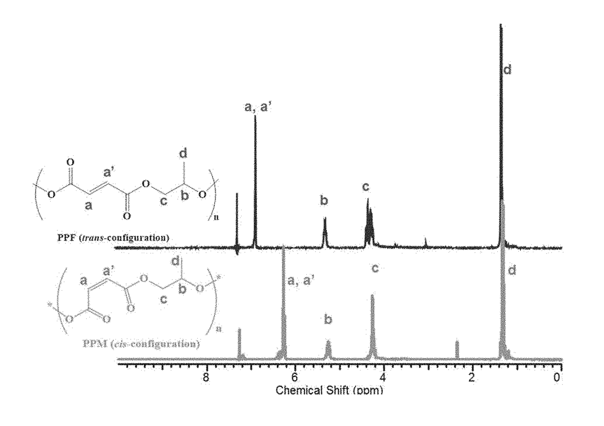 Well-defined degradable poly(propylene fumarate) polymers and scalable methods for the synthesis thereof