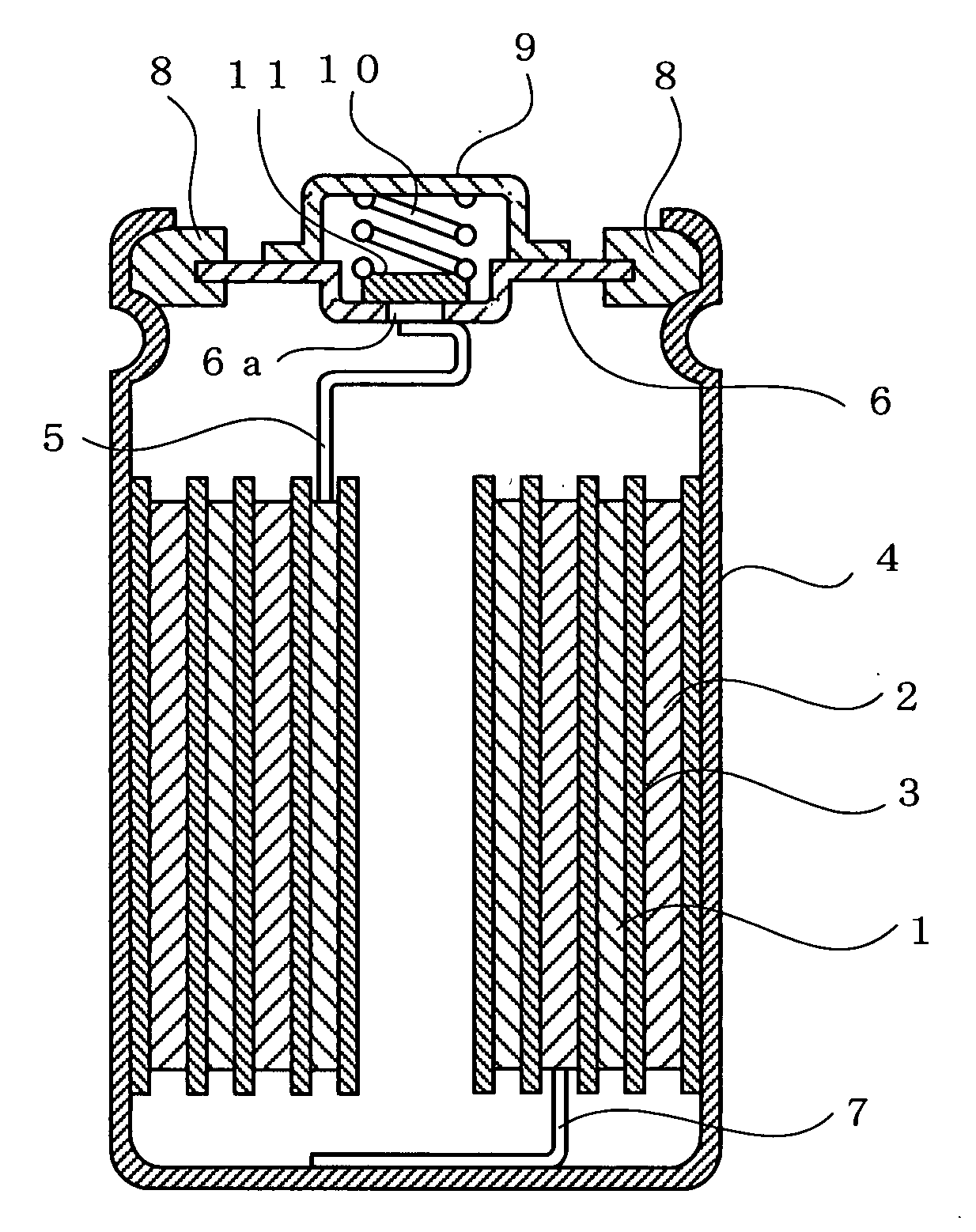 Hydrogen-absorbing alloy for alkaline storage battery, and alkaline storage battery