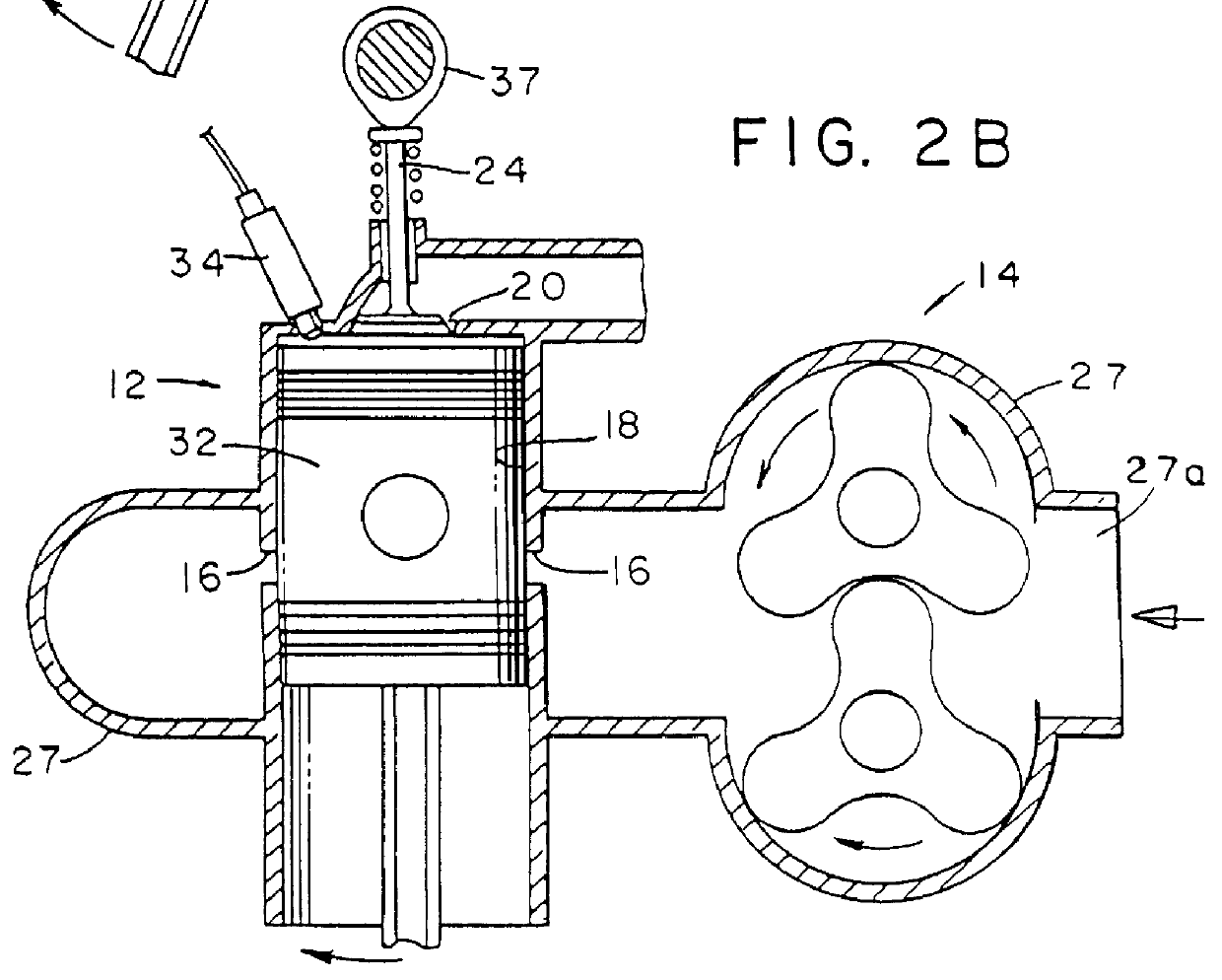 Low emission power plant and method of making same