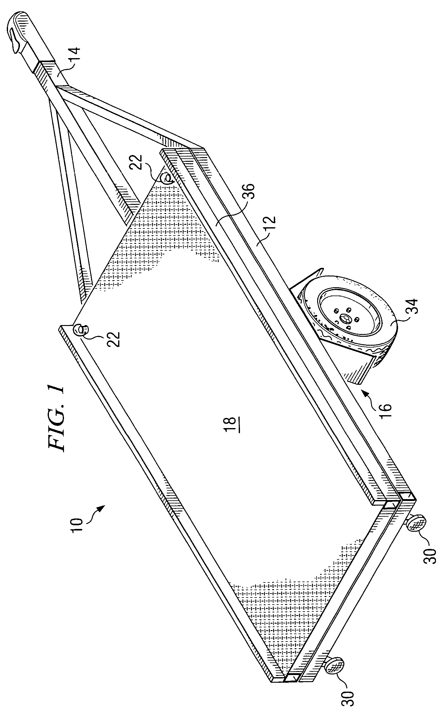 Reversible transport trailer