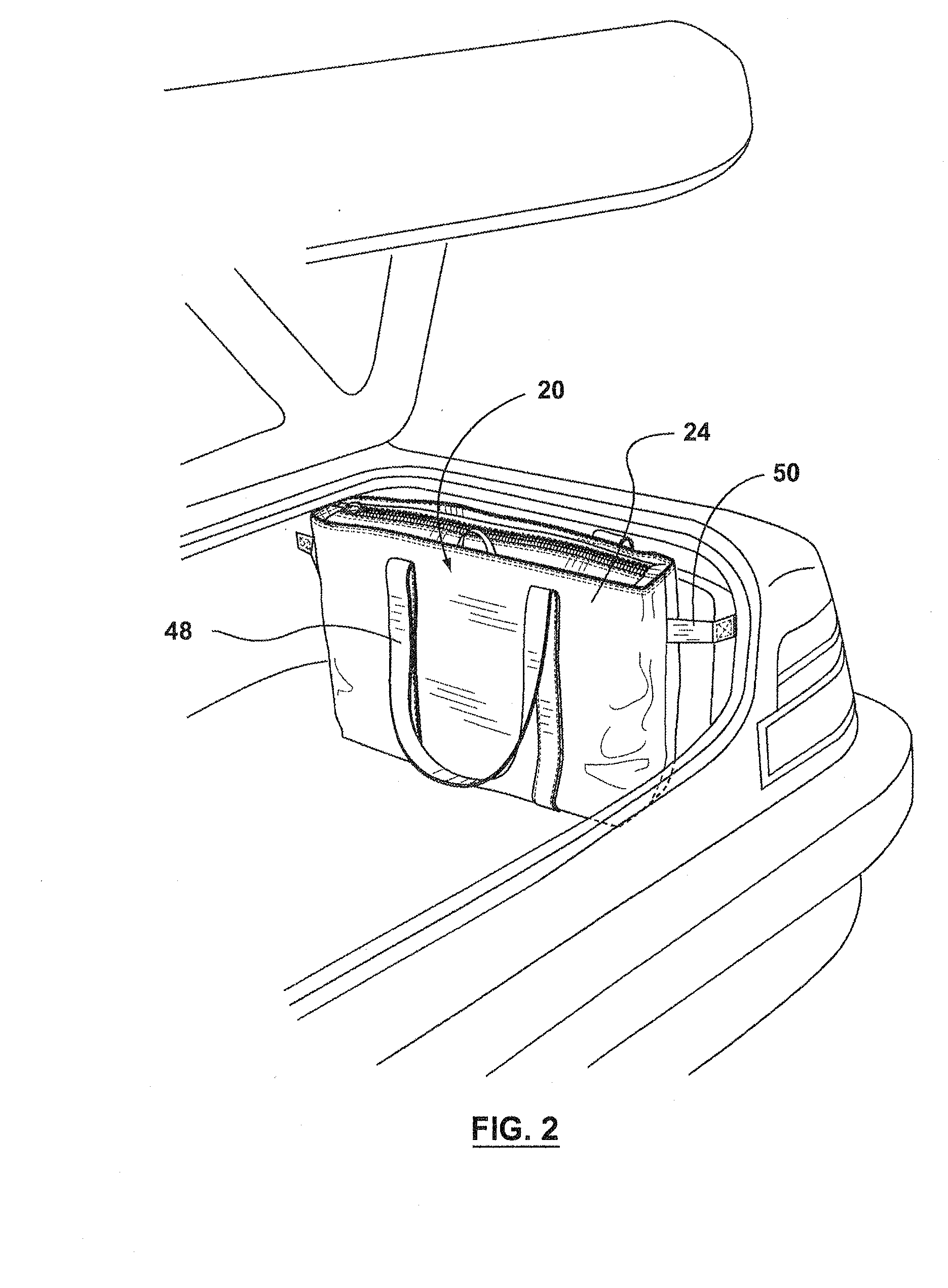 Foldable insulated bag