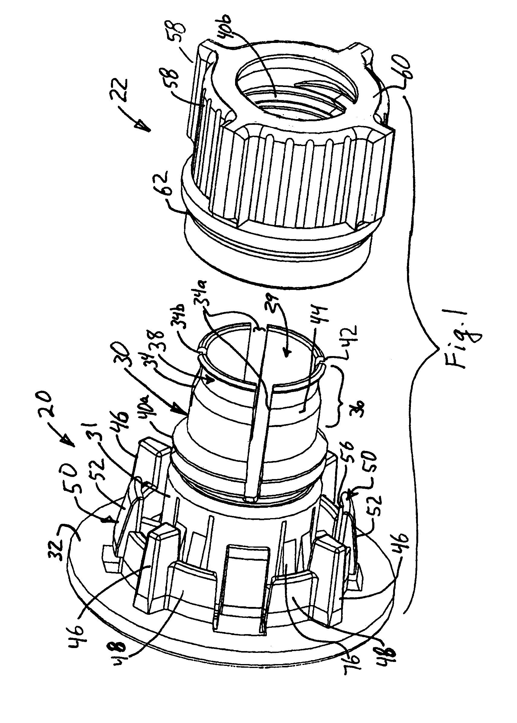 Anti-rotation pipe locator and holder