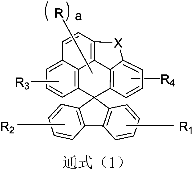 Compound taking triarylamine as core, and application of compound