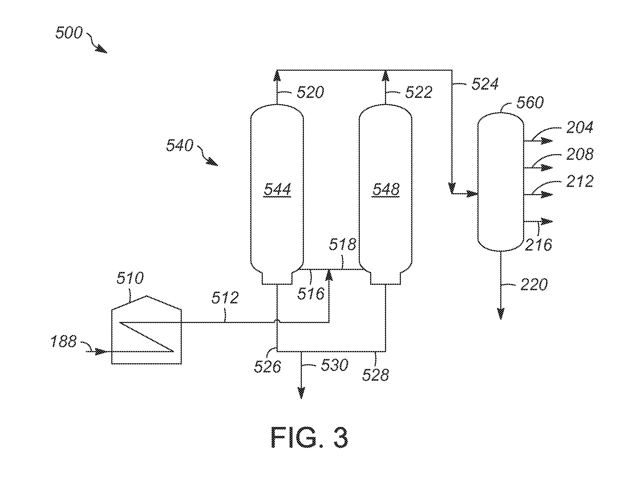 Process for converting a hydrocarbon stream, and optionally producing a hydrocracked distillate