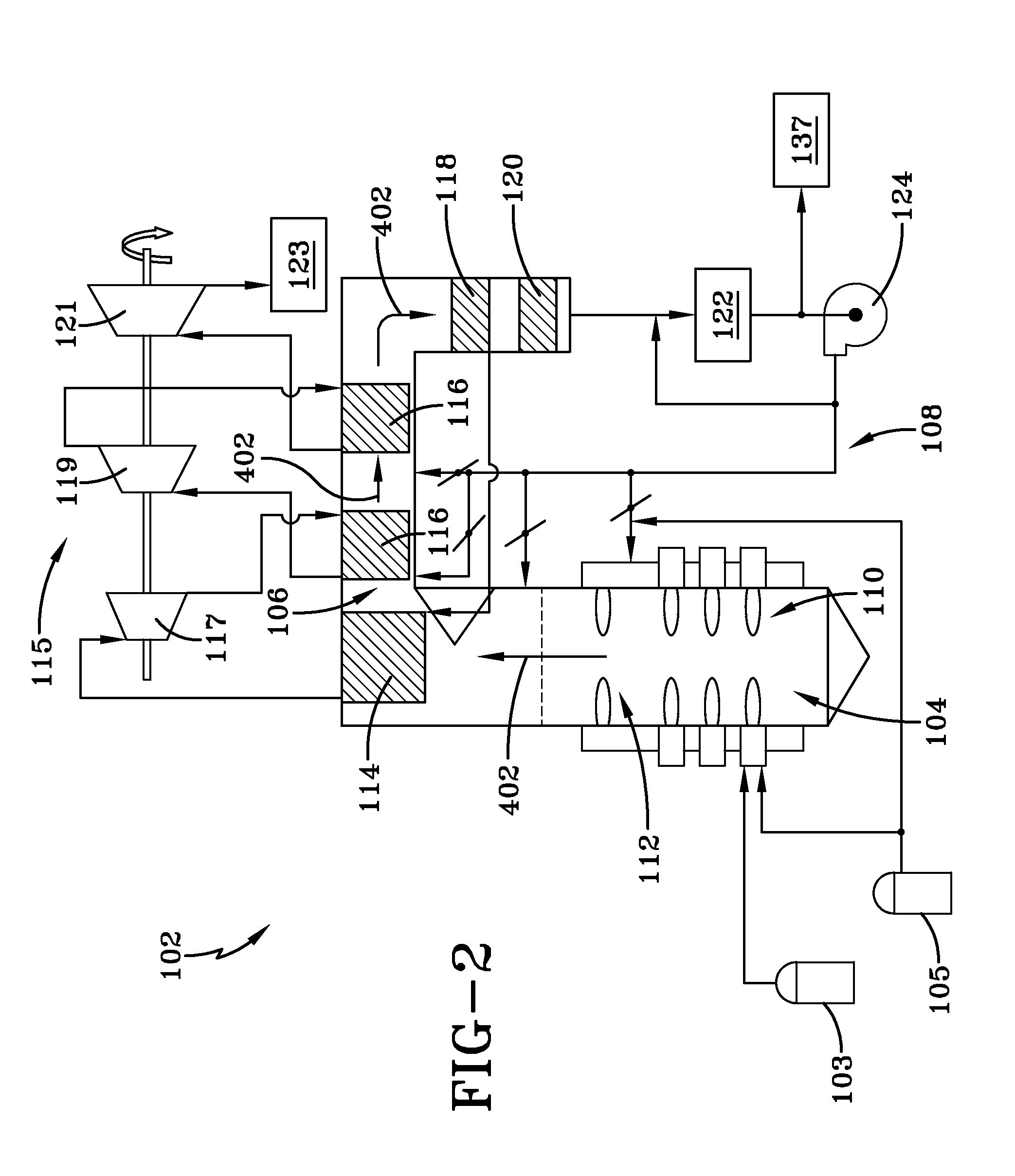 Process temperature control in oxy/fuel combustion system