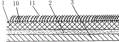 Natural mosquito repelling plant and active mineral composed automobile front-wall sound insulating pad