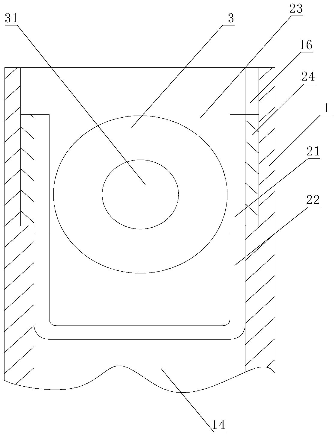 Dry-wet separation device for separating kitchen garbage