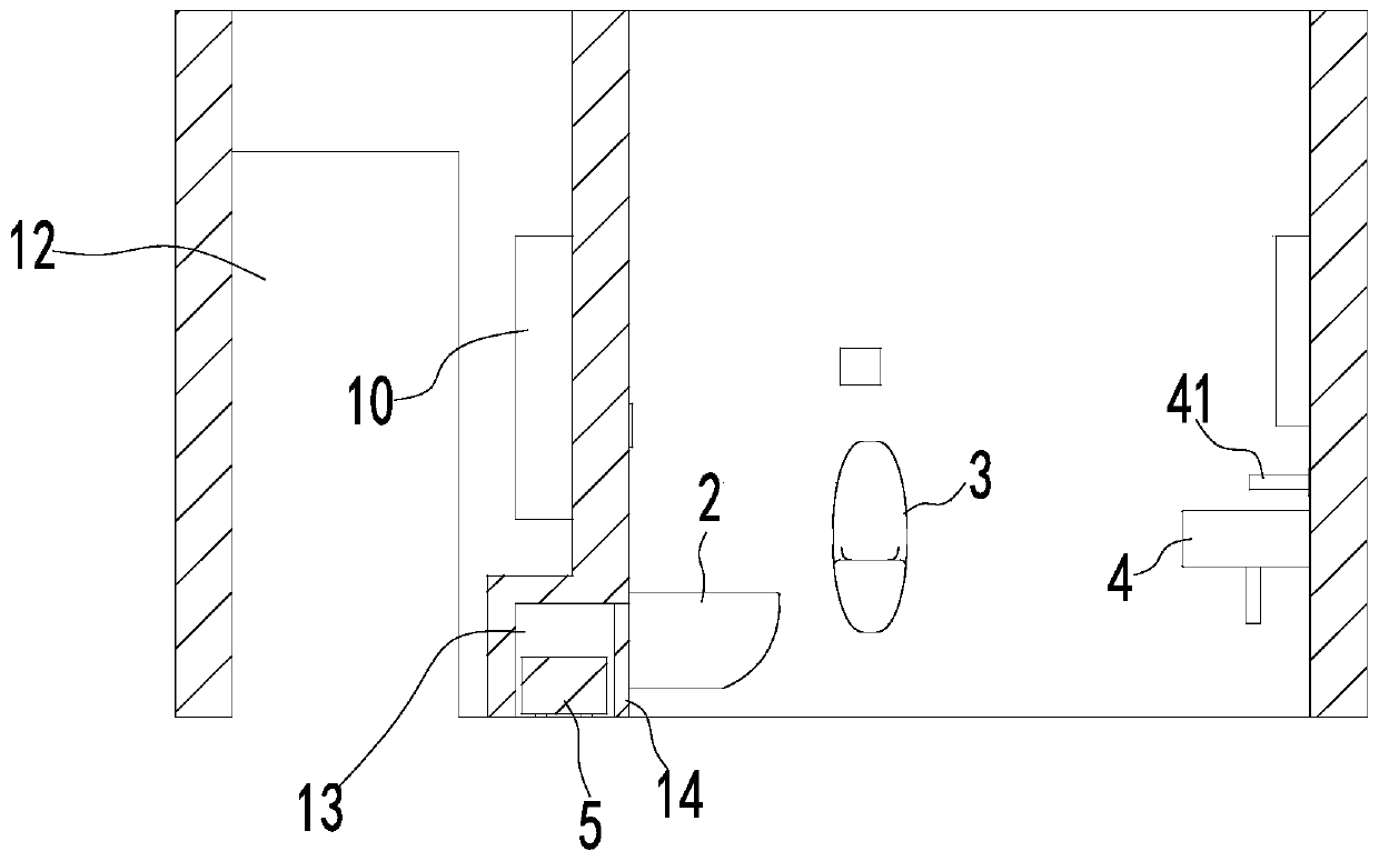 Vacuum water-saving automatic management toilet