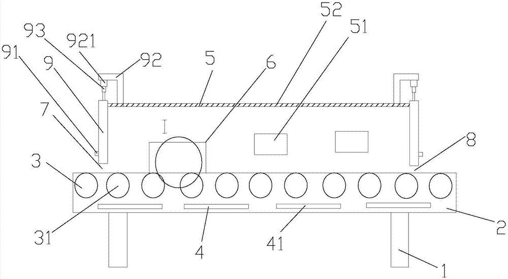 Pasted piece dryer