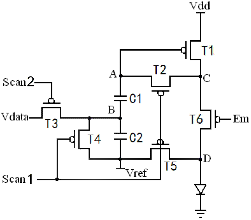 Pixel circuit, drive method, organic luminance display panel and display device thereof