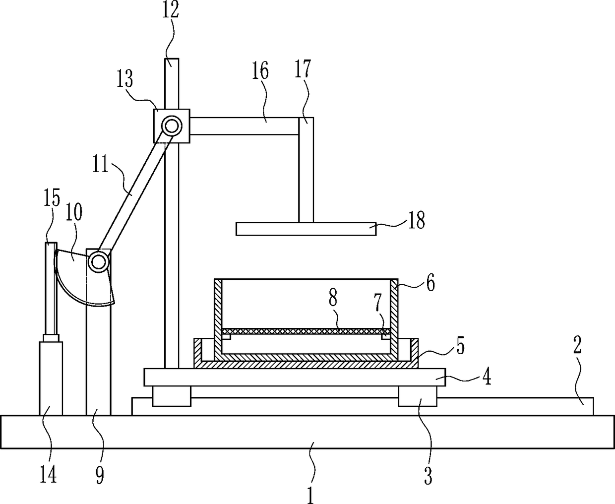 Crushing equipment for rare earth ore detection