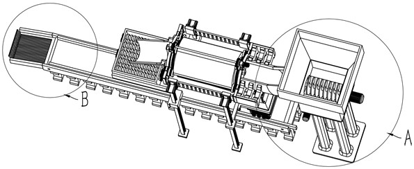 Bio-organic fertilizer screening device