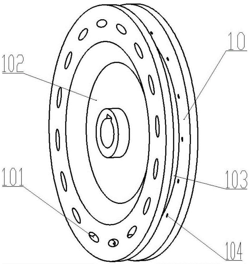 A kind of double cavity mechanical seed metering device