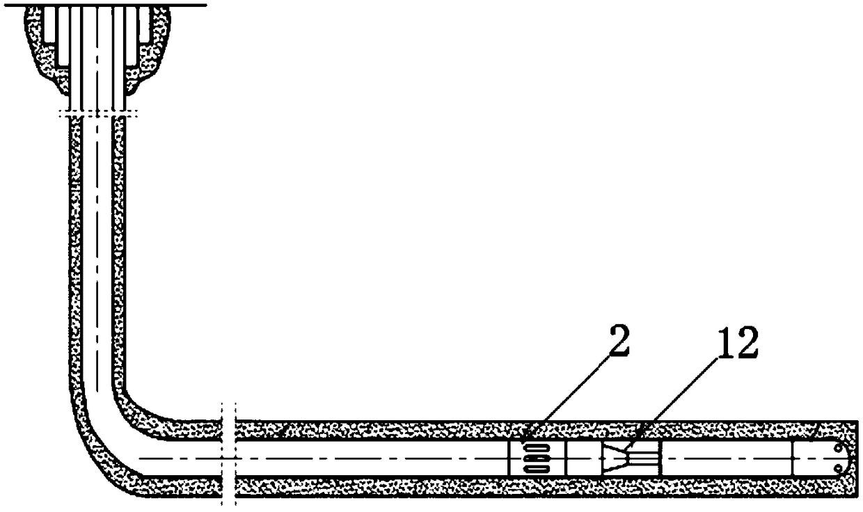 Construction method of decompression-type fracturing channel