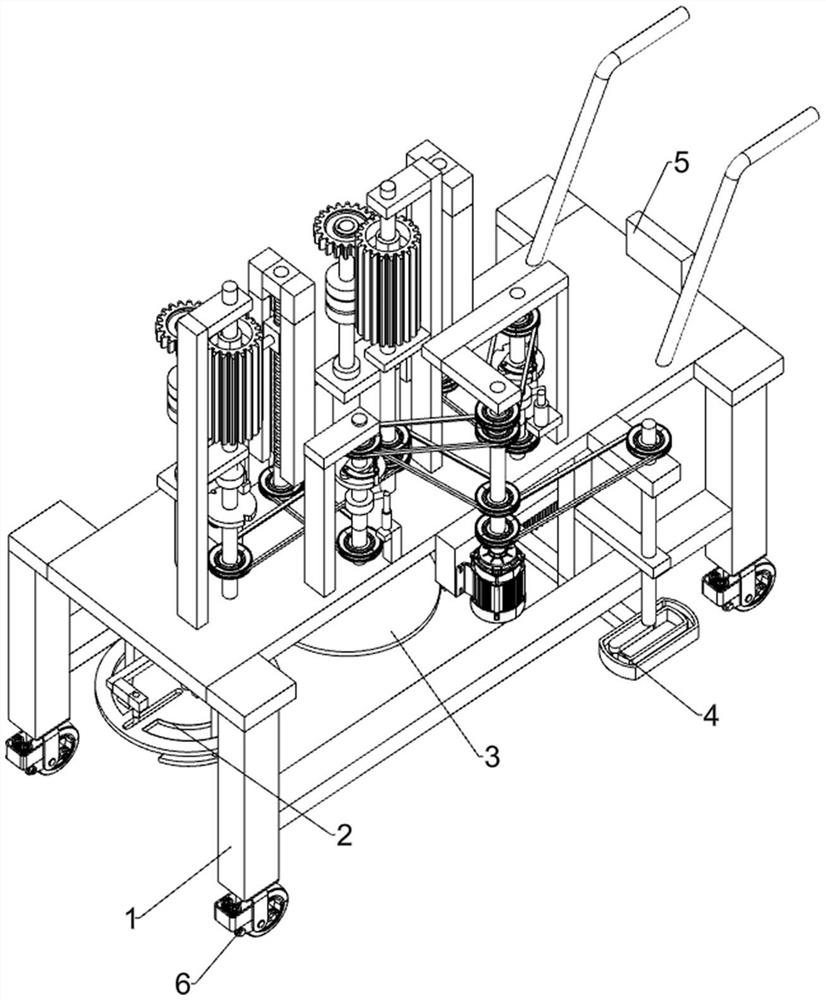 Auxiliary runway repairing device