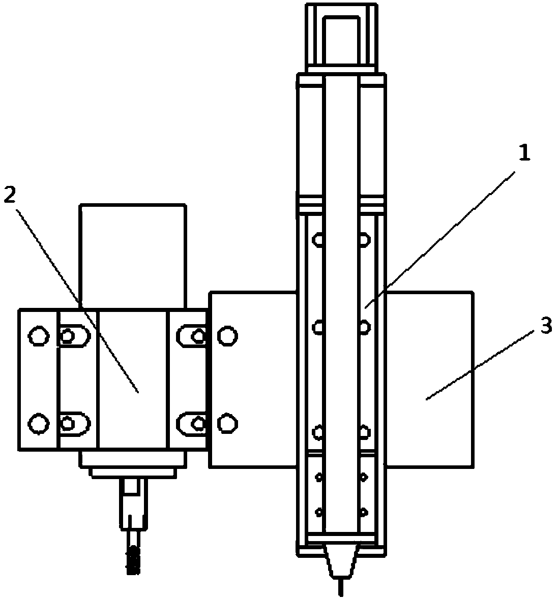 An electric arc additive and milling device