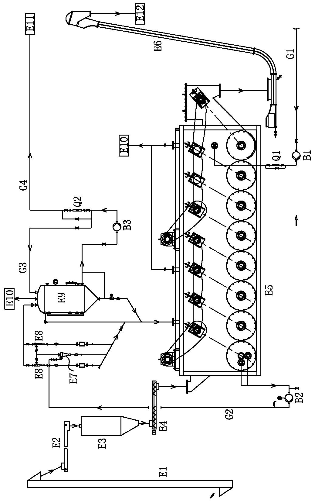 Soybean protein concentrate preparation system