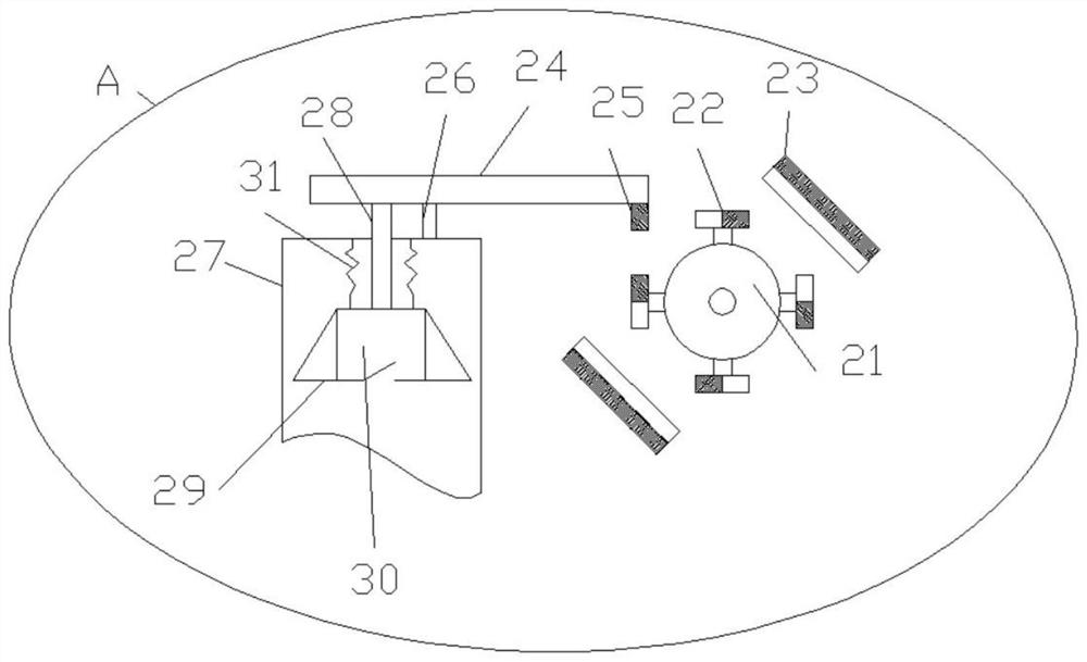 Automatic water supply device for high-rise building fire protection