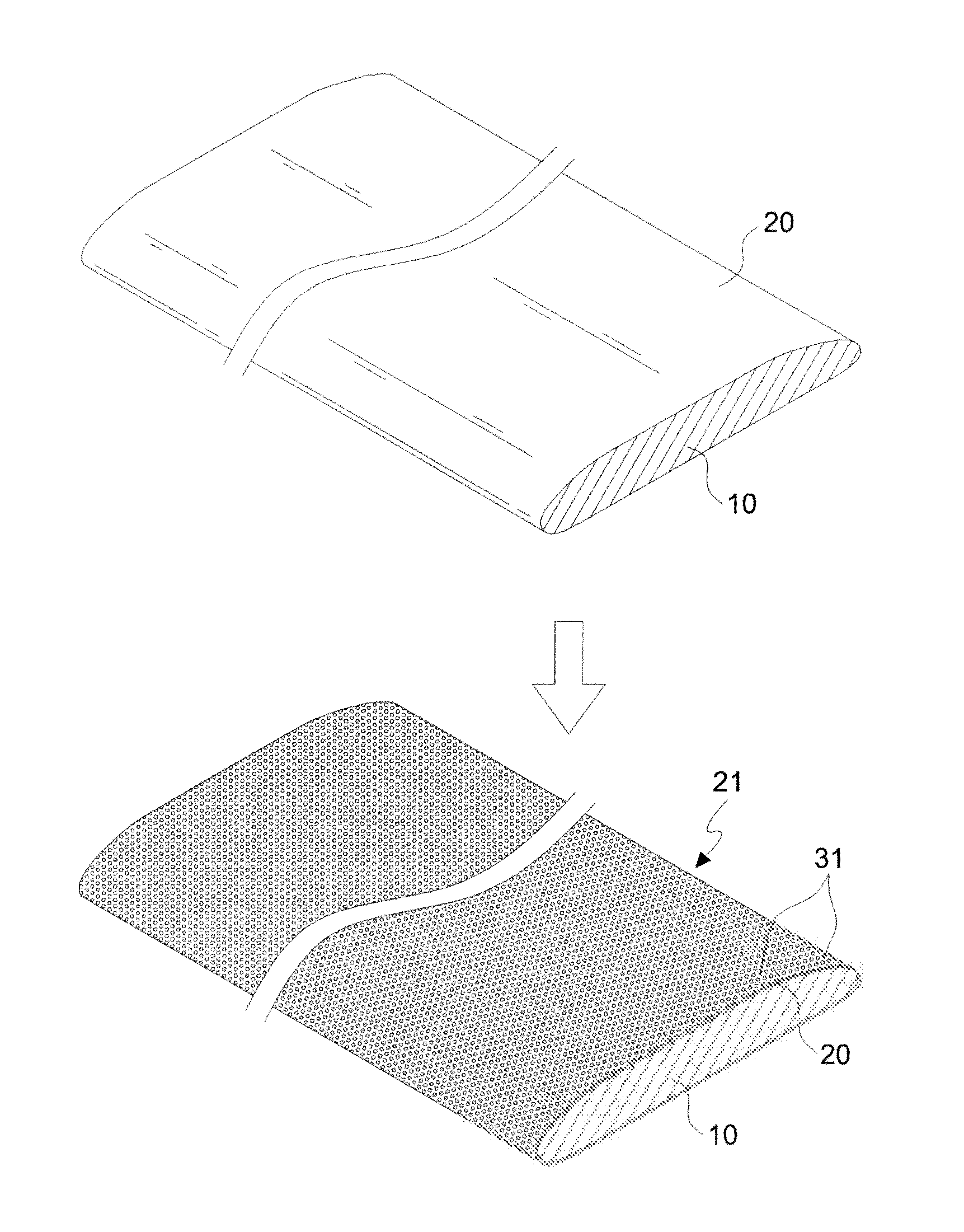 Method of reducing the object-traveling resistance