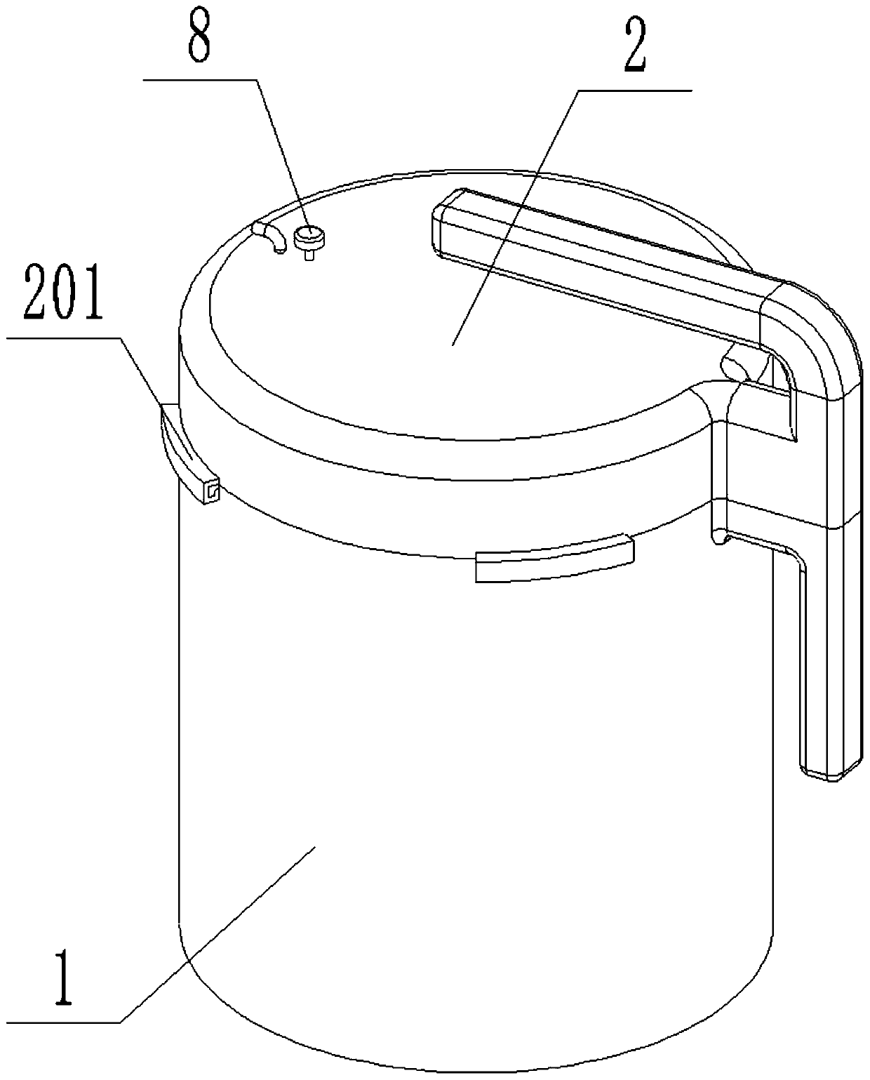 Decocting device based on processing of traditional Chinese medicine preparations