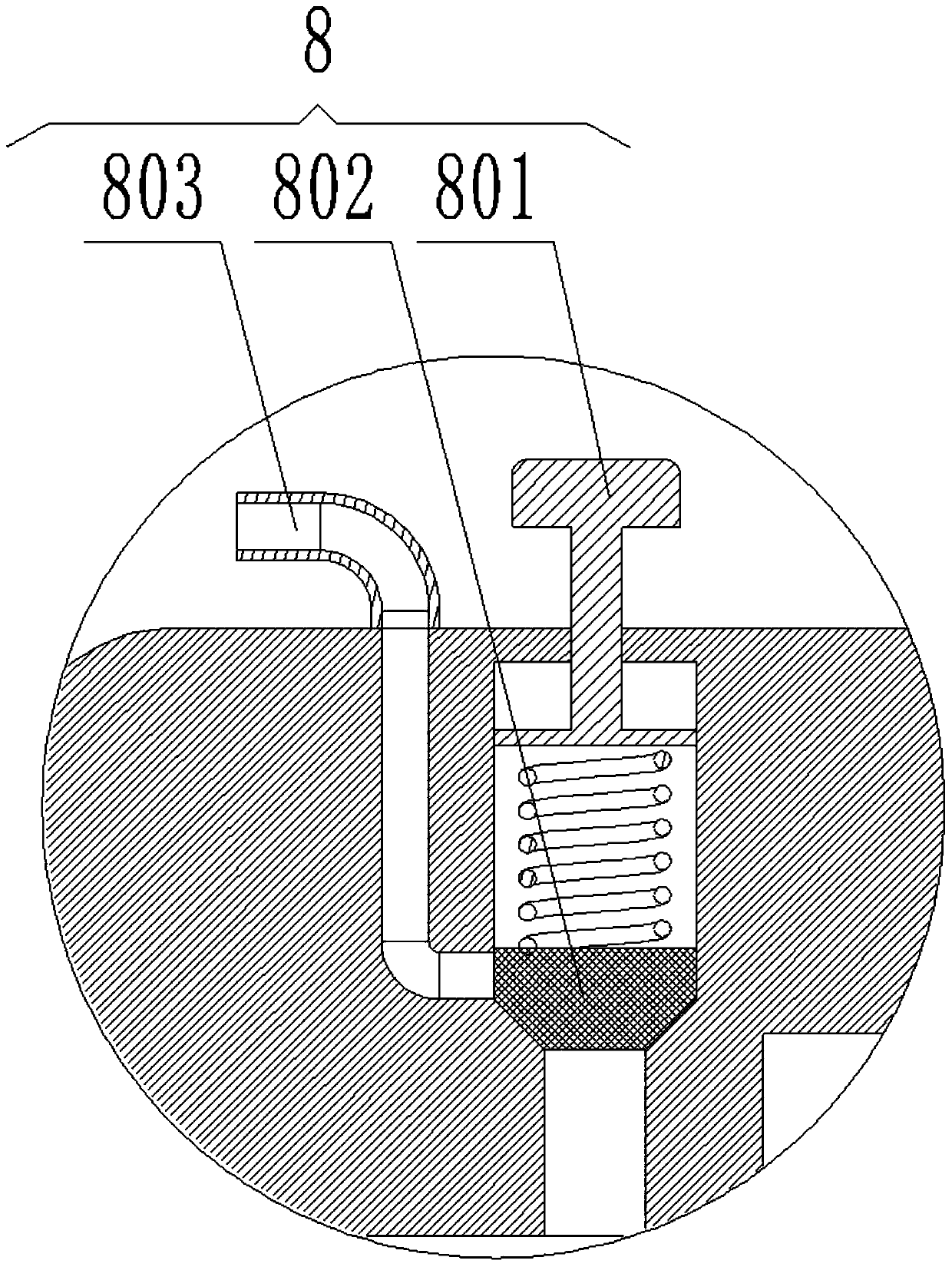 Decocting device based on processing of traditional Chinese medicine preparations