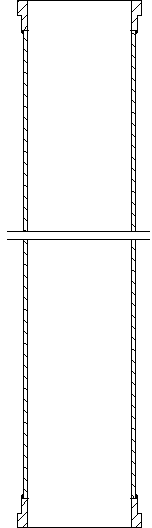 Carbon fiber delivery pipe for delivering concrete, and production method thereof