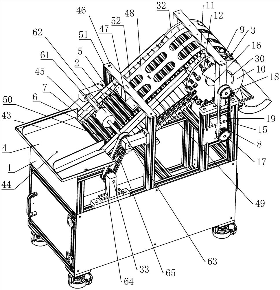 Automatic head breaking machine for nail chopsticks