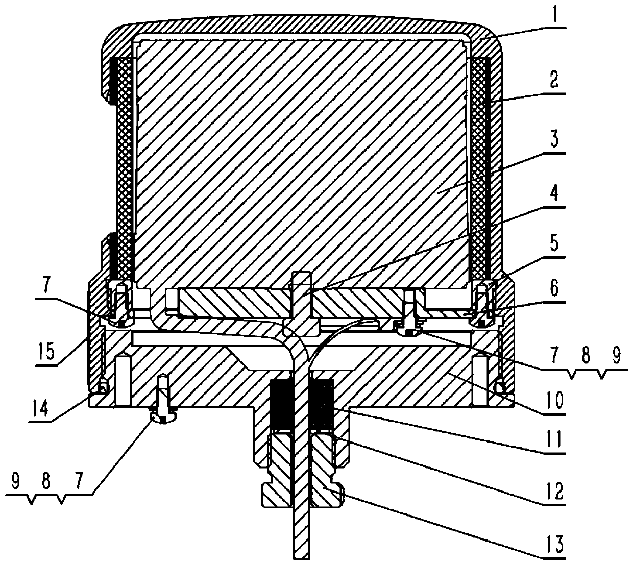 Explosion-proof laser radar navigation device