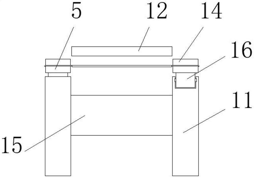 Mask disinfection device for mask production