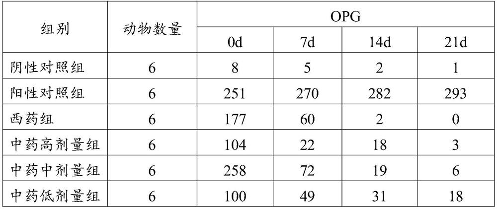 Traditional Chinese medicine composition for treating sheep coccidiosis and preparation method thereof