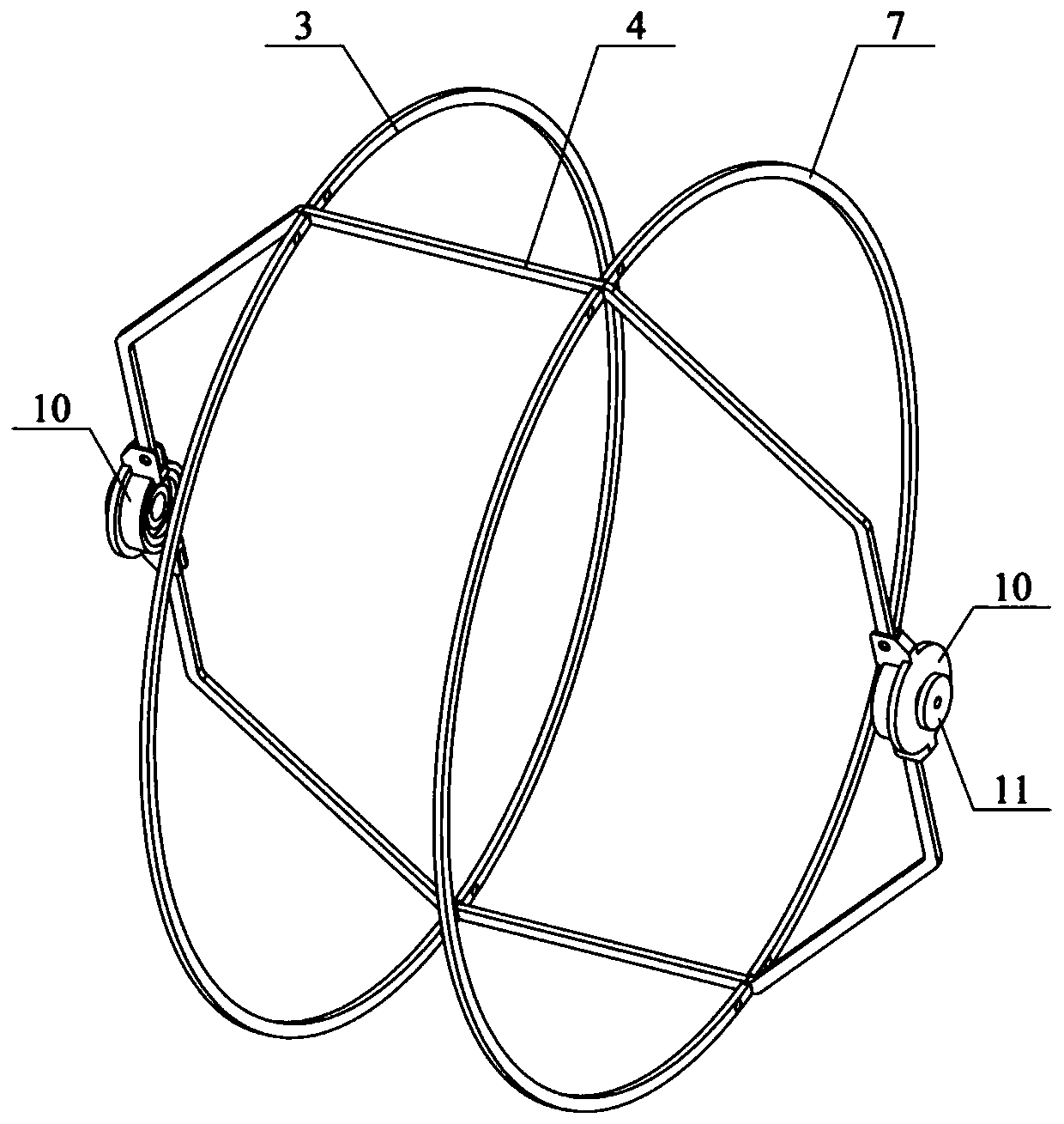 Air-land amphibious spherical robot for environmental information acquisition