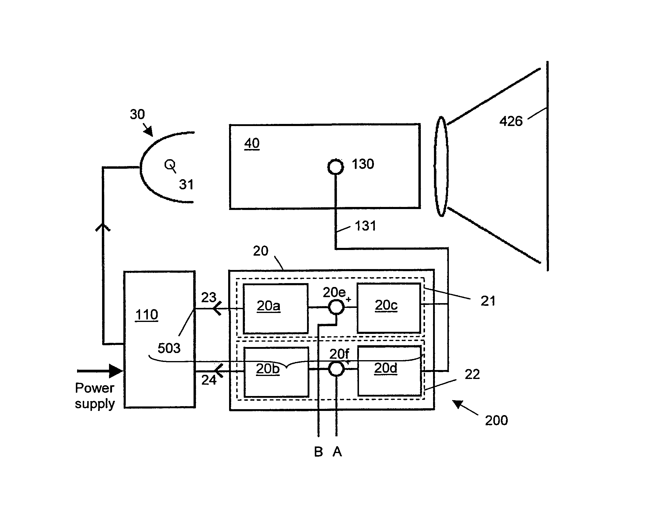 Projector lamp control for increased lamp life