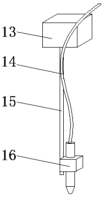 Bottle body filling rotary positioning mechanism