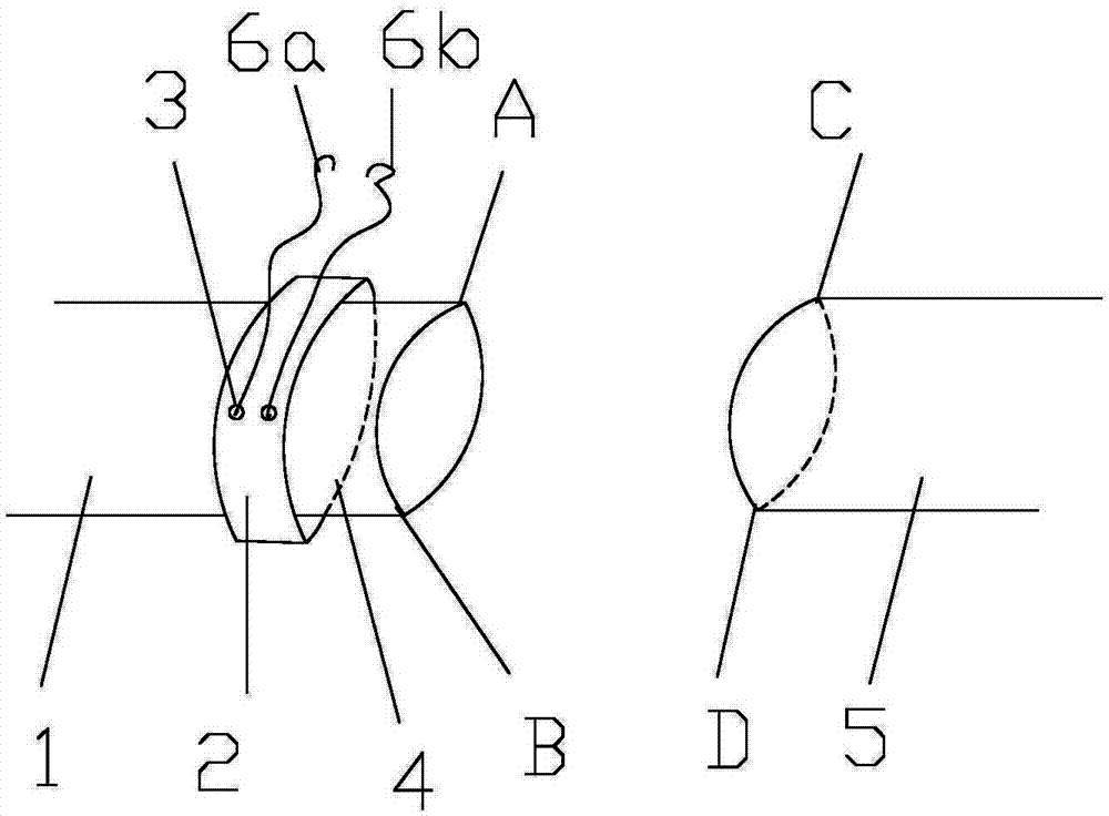 Simple quick-connection structure for artificial blood vessel and application thereof in artificial blood vessel