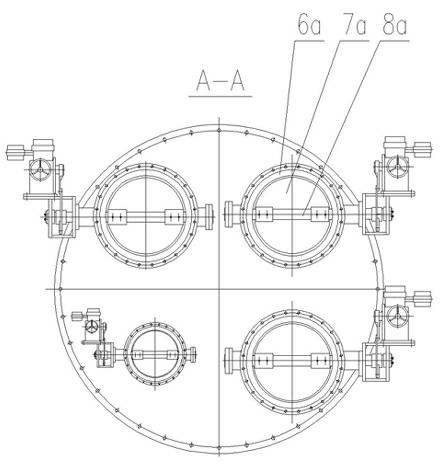 Pressure regulating valve group of pressure regulating cone valve