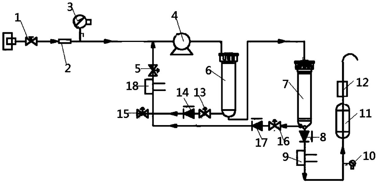 High water efficiency water purification system